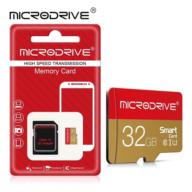 Memory Card 32GB 64GB 128GB 256GB U3 Mini SD Card Class 10 TF Flash Card Micro Tf SD Cards Memory Card For Mobile Phone PC Earphone Speaker  HD Camera PSP SD Adapter