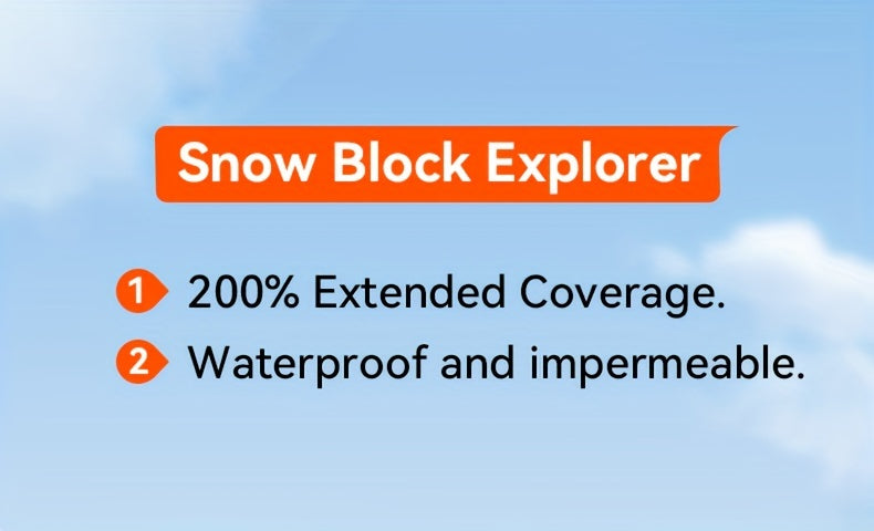 Car Snow Shield Front Windshield Snow Cover Frost Frost Windshield Windows Four Seasons Universal Thickened Cover Cloth