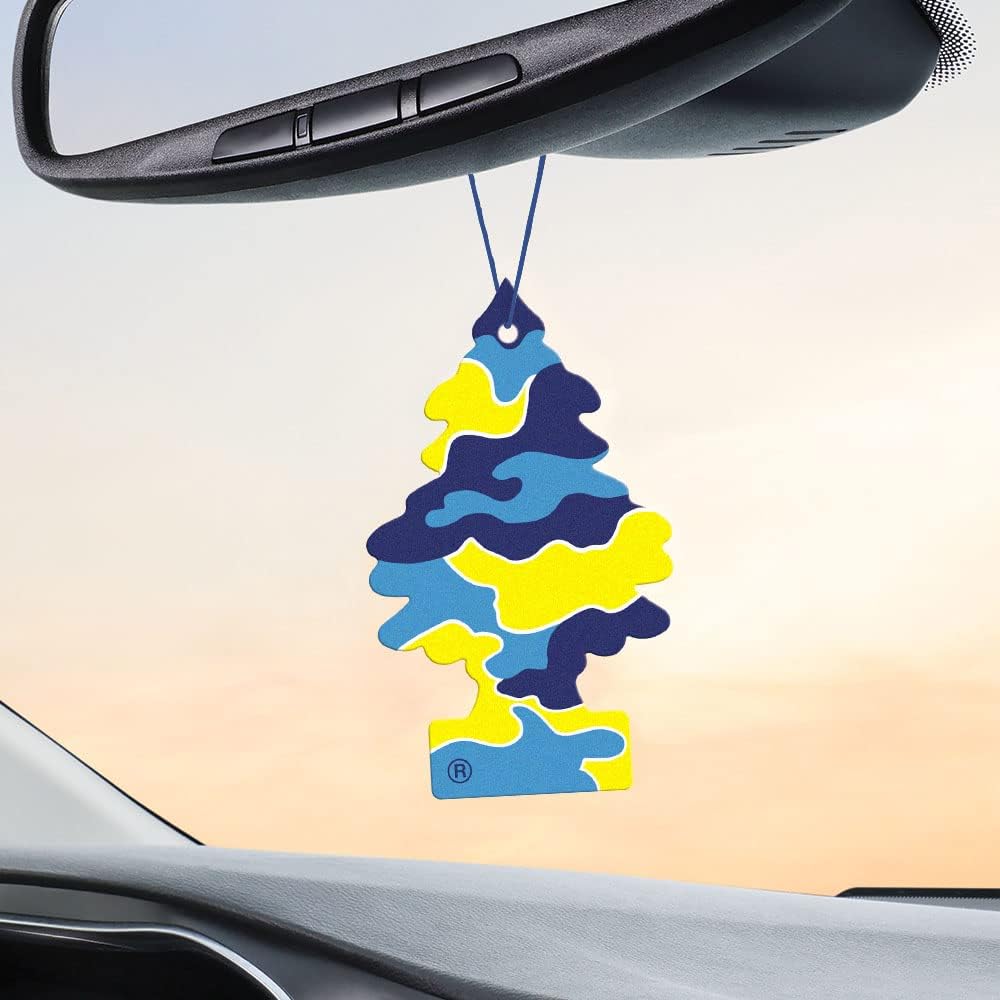 LITTLE TREES Air Fresheners Car Air Freshener. Hanging Tree Provides Long Lasting Scent for Auto or Home. Piña Colada, 24 Air Fresheners