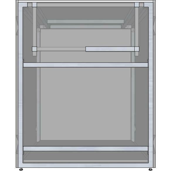 Universal 30-Inch Ready To Finish BBQ Island Appliance And StoraCabinet
