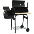 Heavy Duty Outdoor BBQ Grill Charcoal Barbecue Pit Picnic Camping Cooker Smoker