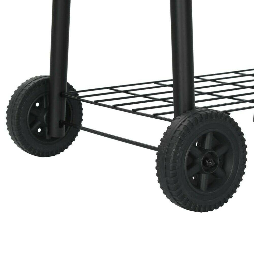 Heavy Duty Outdoor BBQ Grill Charcoal Barbecue Pit Picnic Camping Cooker Smoker