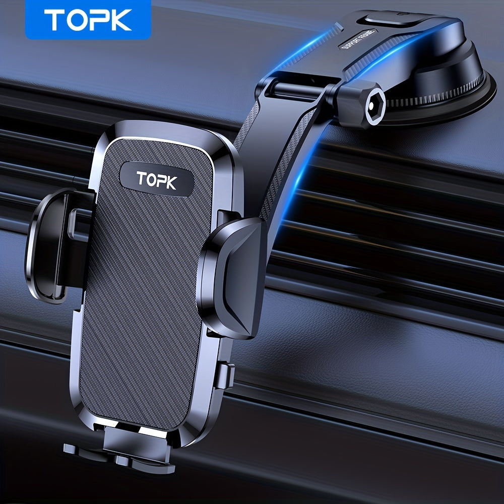 Car Phone Holder Mount , Upgraded HandsStand, Phone Holder For Car Dashboard, Compatible With  Samsung Android