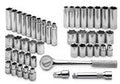 S - K Hand Tool SK4147-6 47 Piece Set Socket 0.5 Driver Standard &amp; Deep 6 Point Fractional Metal