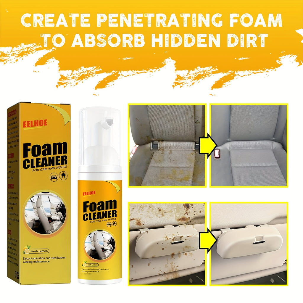 5.07oz Car Multi-purpose Foam Cleaner Powerful Stain Remover Headliner Seat Car Upholstery Cleaner