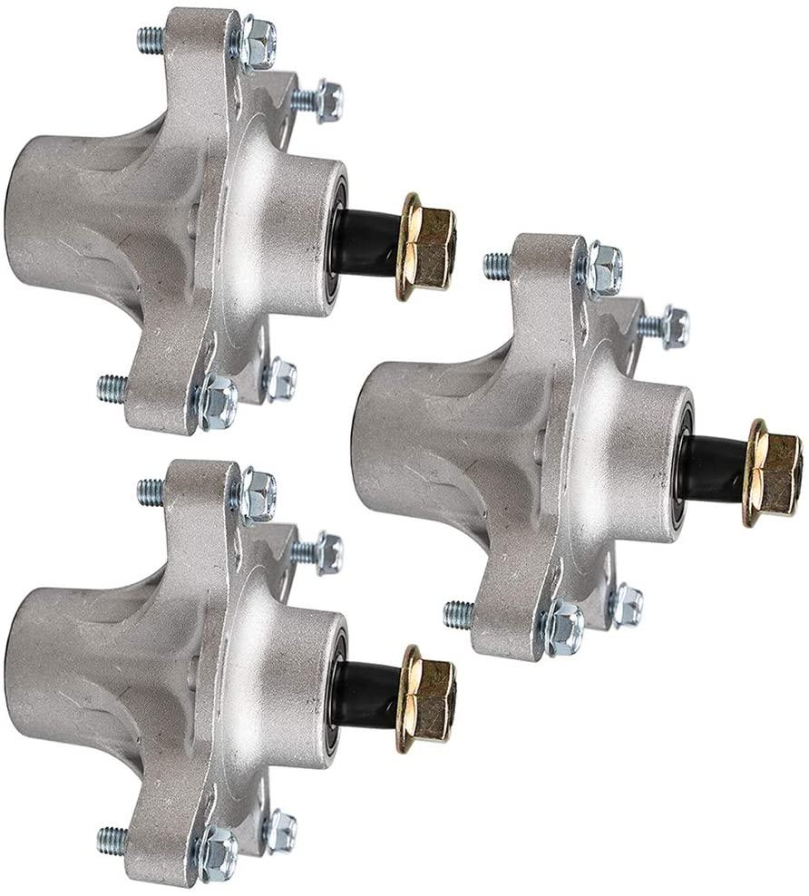 8TEN Spindle Assembly for Exmark Toro TimeCutter 5000 5060 4235 4260 117-7439 121-0751 117-7268 3 Pack