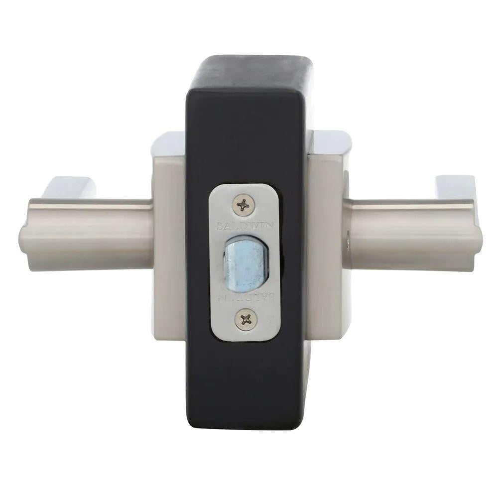 PrestiSpyglass Satin Nickel Hall/Closet Door Lever