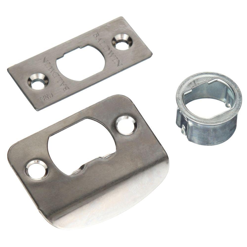PrestiSpyglass Satin Nickel Hall/Closet Door Lever