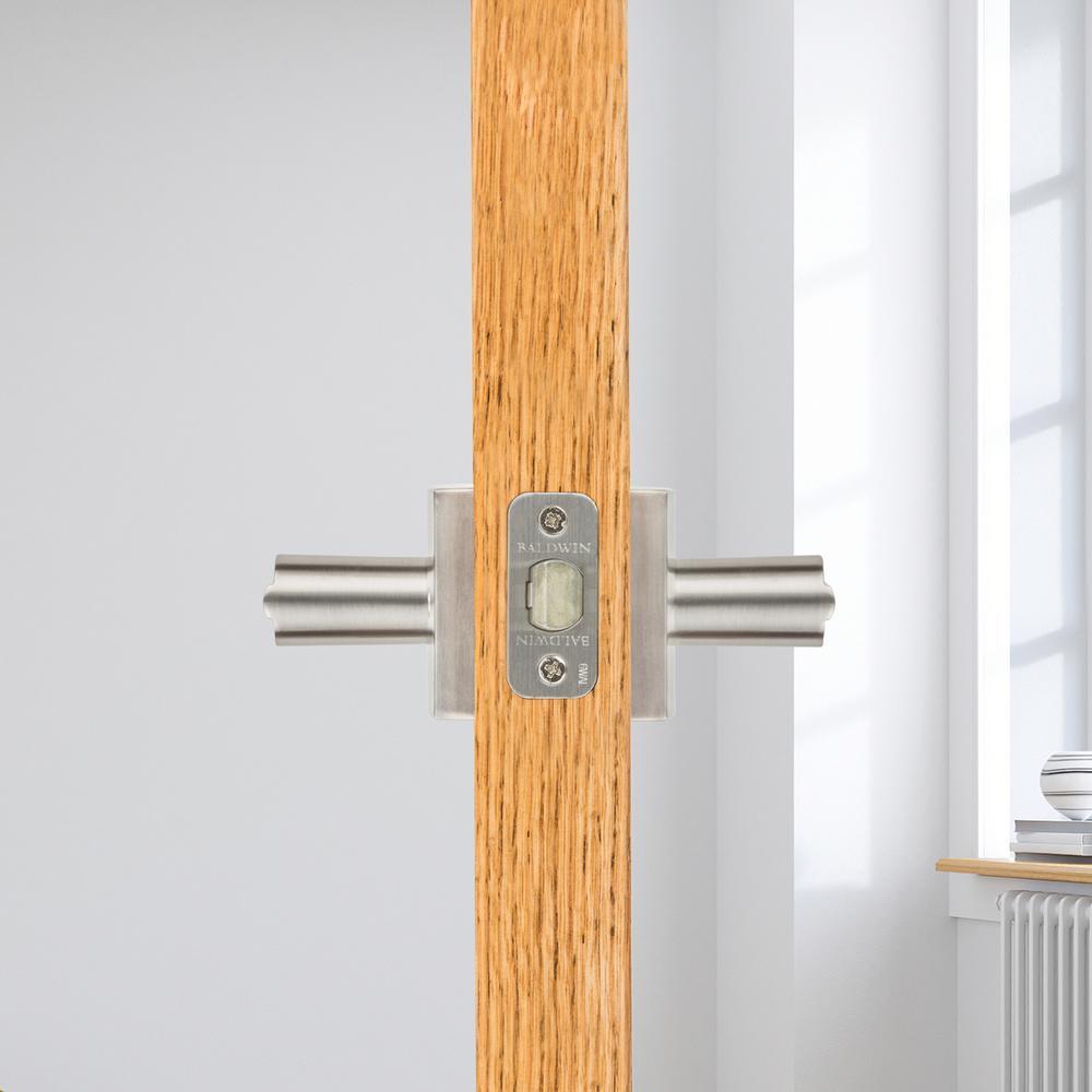 PrestiSpyglass Satin Nickel Hall/Closet Door Lever