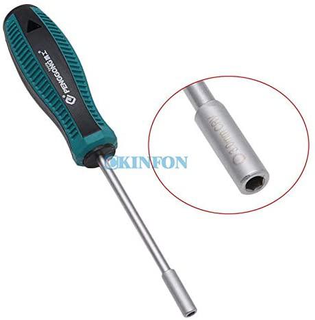 Screwdriver DHL 5Set15PCS 3-14mm Metal Socket Driver Hex Nut Key Wrench Screwdriver Nutdriver Hand Tool