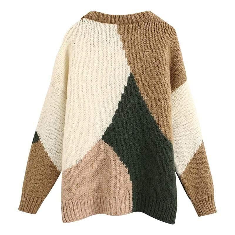 vintage oversized soft knitted sweater