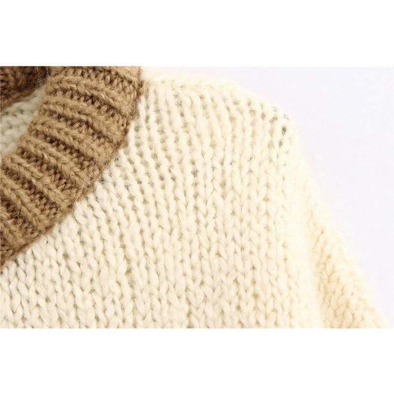 vintage oversized soft knitted sweater