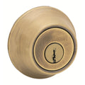 665 Series Antique Brass Double Cylinder Deadbolt