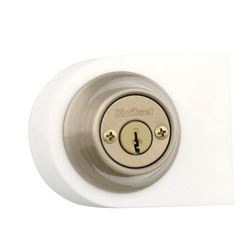 665 Series Antique Brass Double Cylinder Deadbolt