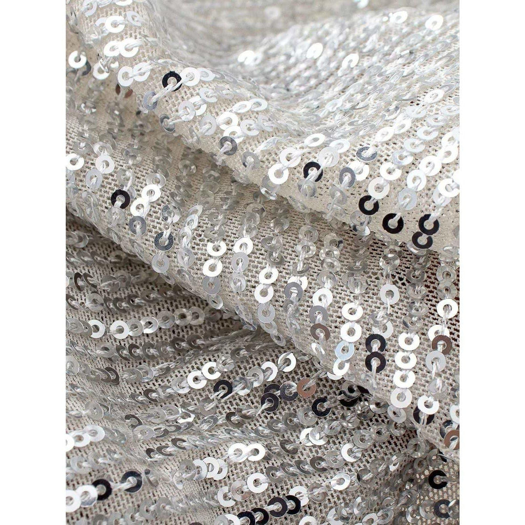 shiny sequin cropped tank top