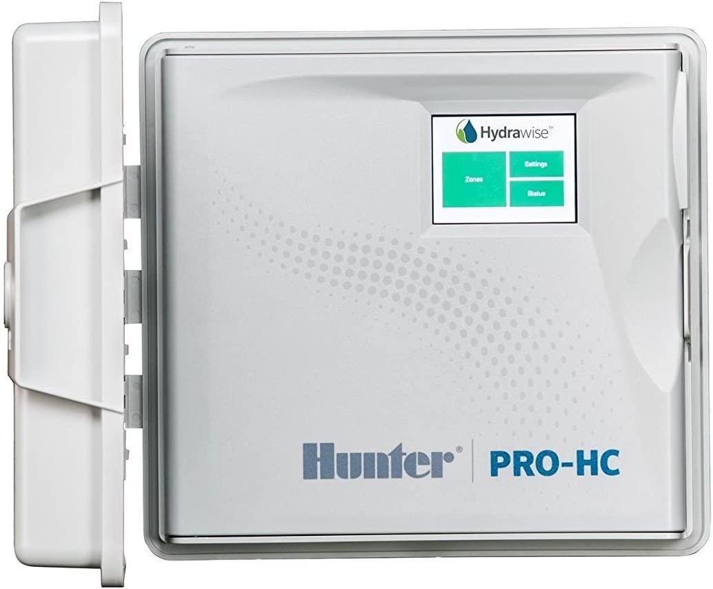 HUNTER PRO-HC PHC-2400i 24 Zone Indoor Residential/Professional Grade Wi-Fi Controller with Hydrawise Web-Based Software - 24 Station - Internet Android  App