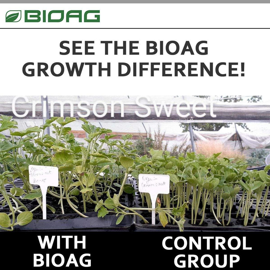 BIOAG Ful-Power Liquid Organic Humic Acid Amendment - Ful-Power Increases Yield in Hydroponics, Soil, Soilless Media - Plant Nutrient (2.5 gal)