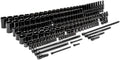 GEARWRENCH 209 Pc. ¼”, 3/8”, &amp; ½” Dr.  Impact Socket Set  - 89072