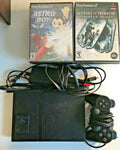 PS2 Slim: Black: With 10 Games