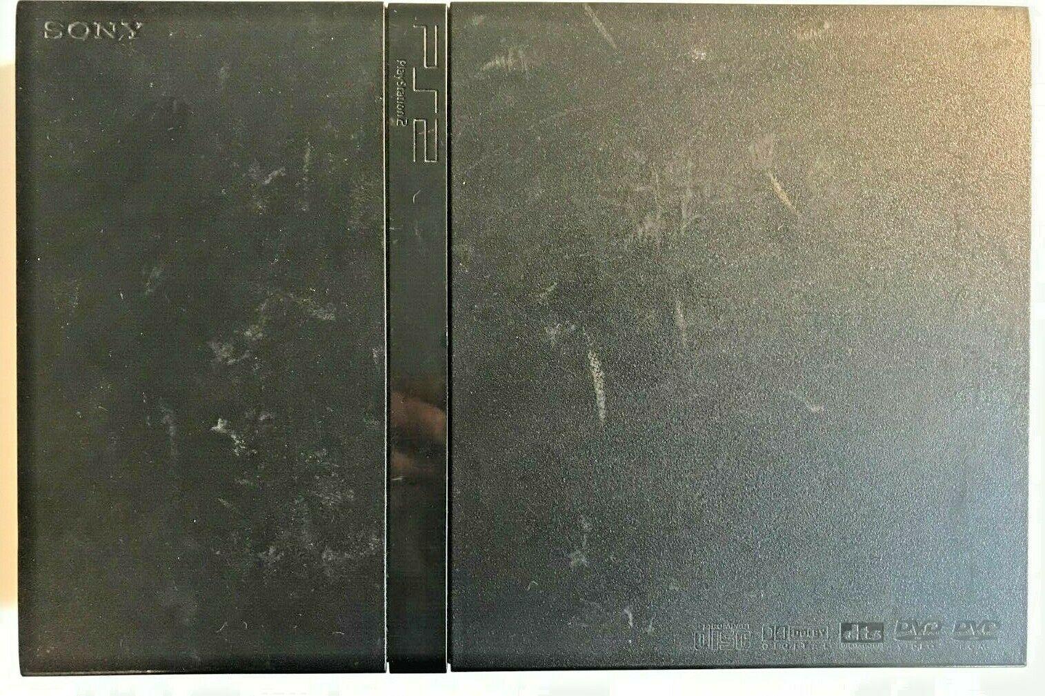 PS2 Slim: Black: With 10 Games