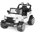 12V Kids Ride on Truck Jeep Car RC Remote Control w/ LED Lights Music MP3