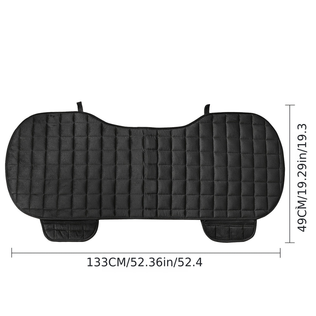 Car Seat Cover Rear Cushion FlocCloth Universal Auto Van Protector Car Seat Cushion Rear Seat Cushion