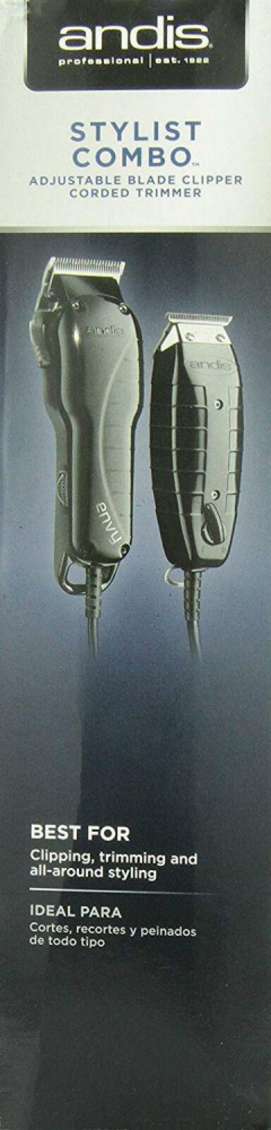 Andis 66280 Combo Envy Clipper & T-Outliner Trimmer Set