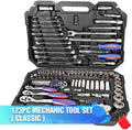 Tool Set Hand Tools For Car Repair Ratchet Spanner Wrench Socket Professional Bicycle Car Repair Tool Kits (Color : W003025AE)