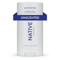 Native Deodorant | Natural Deodorant for Women and Men, Aluminum Free with Baking Soda, Probiotics, Coconut Oil and Shea Butter | Unscented