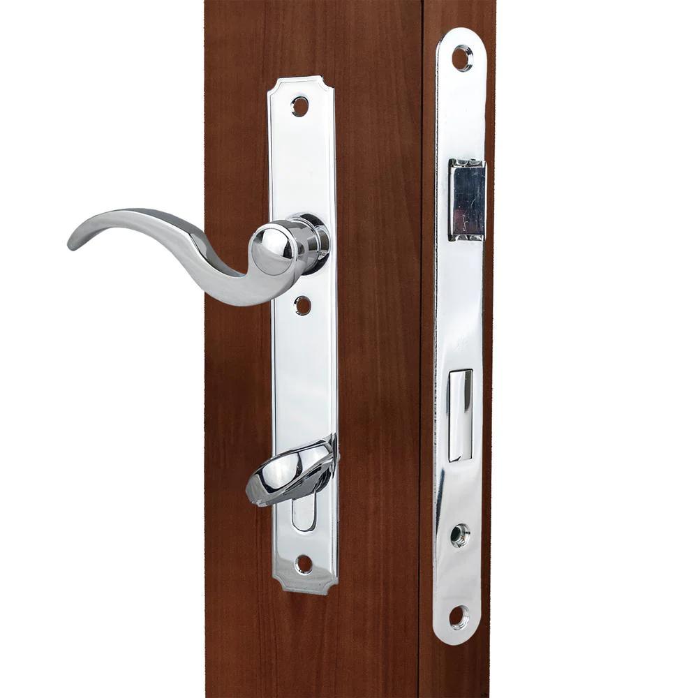 ML800 Series Bright Chromium Plated Entry Function with Thumb Turn Lock