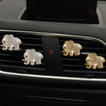 Elevate Your Car's Aroma With This Stylish Elephant Car Air Vent Perfume Clip