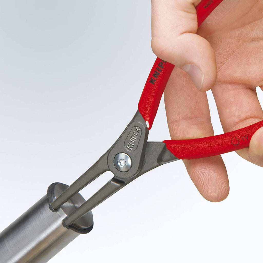 KNIPEX Tools 00 20 04 SB, Precision Circlip Snap-Ring Pliers 8-Piece Set