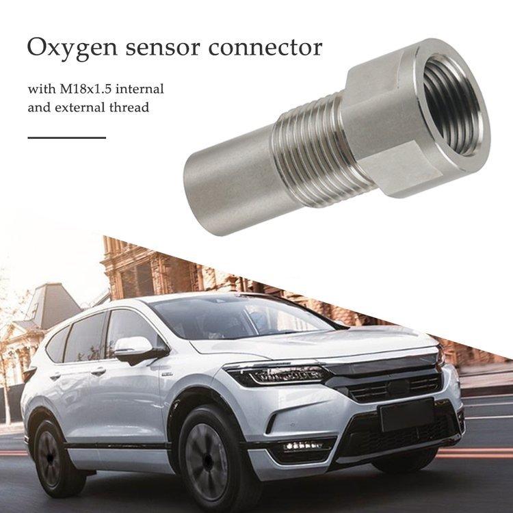 M18x1.5 Car Oxygen Sensor Adapter Auto Vehicle CEL MIL Fix Check Extender