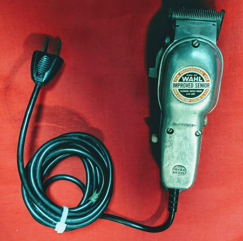 Rare  Wahl Clippers Improved Senior Model 850 Professional METAL COVER