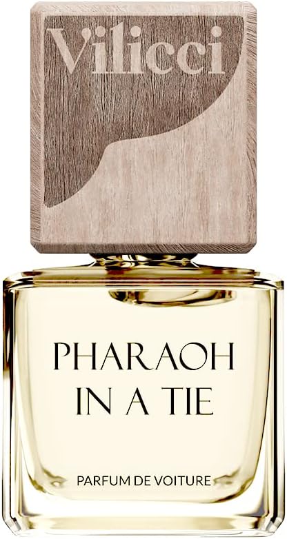 Vilicci Car Air Freshener, Pharaoh In a Tie Scent, Long Lasting Fragrance for Auto and Home, 1 Bottle of Car Perfume