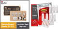 3M Claw Drywall Picture Hangers Holds 45 lb. &amp; Command Large Utility Hooks, 7-Hooks, 12-Strips