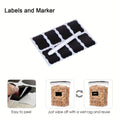 24pcs Airtight Food StoraContainers With Lids, BPA Kitchen StoraContainers For Dry Food, Flour And Sugar, With Lables &amp; Marker Pen