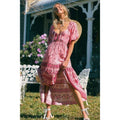 floral print maxi dress