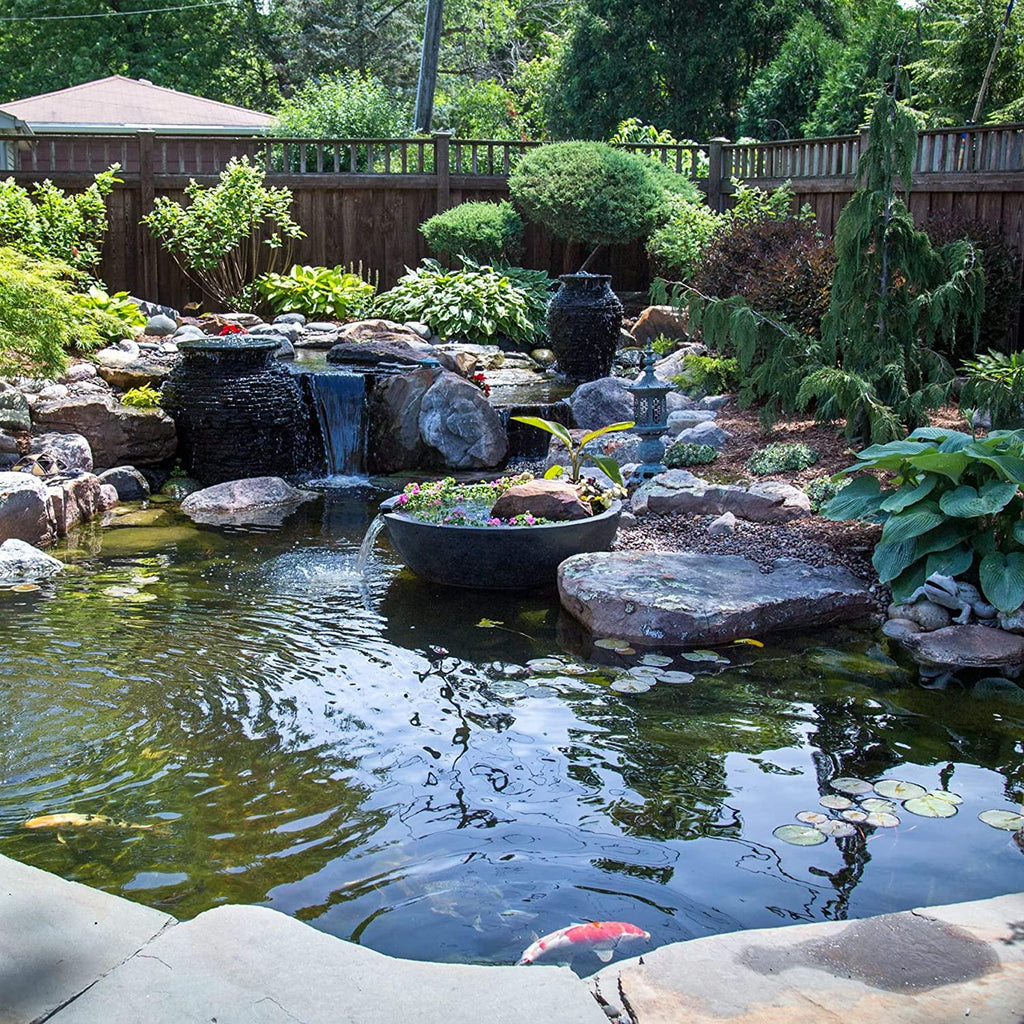 Aquascape PRO Grade 45 MIL EPDM Fish-Safe Pond and Fountain Liner 10 x 8, 80 sq ft, ft ft, Black