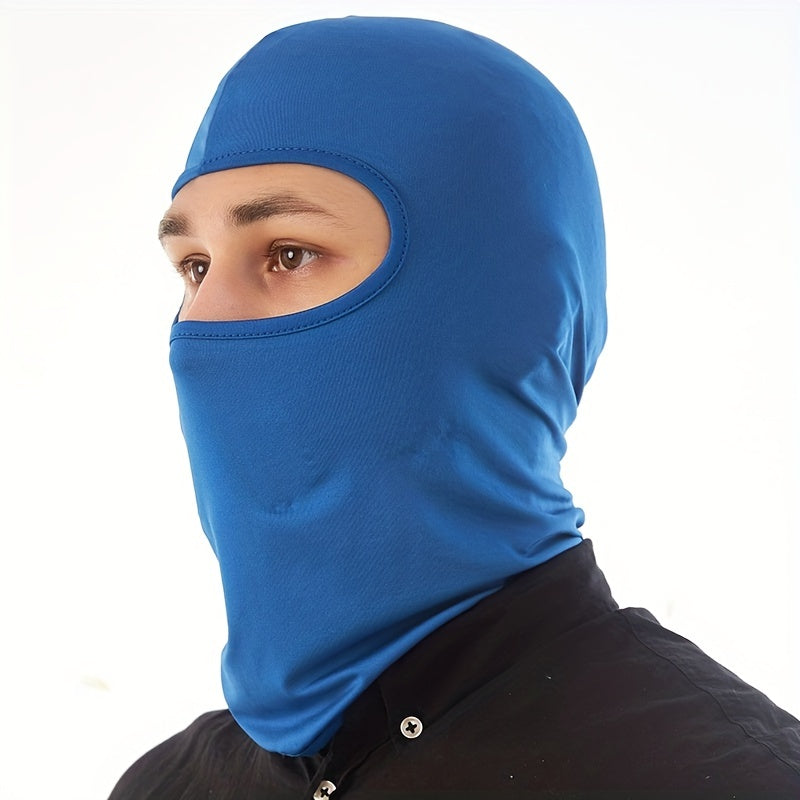 1 PC Full Face Cover Hat Balaclava Hat, Army Tactical CS Winter Ski Cycling Hat Sun Protection Scarf Outdoor Sports Warm Face Masks