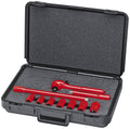 KNIPEX Tools - 98 99 11 S3 Insulated Socket Wrench Set, 10 pc. (989911S3)