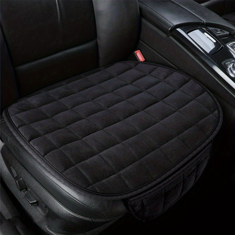 Car Seat Cover Winter Warm Seat Cushion Anti Slip Universal Front Chair Seat Breathable Pad For Vehicle Auto Car Seat Protector