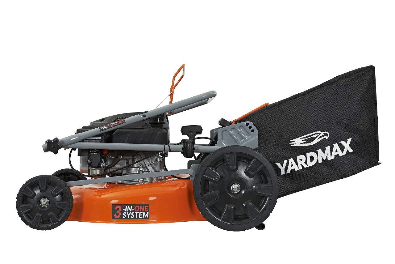 YARDMAX 21-Inch Walk-Behind 3-in-1 Push Mower 170cc YG1650