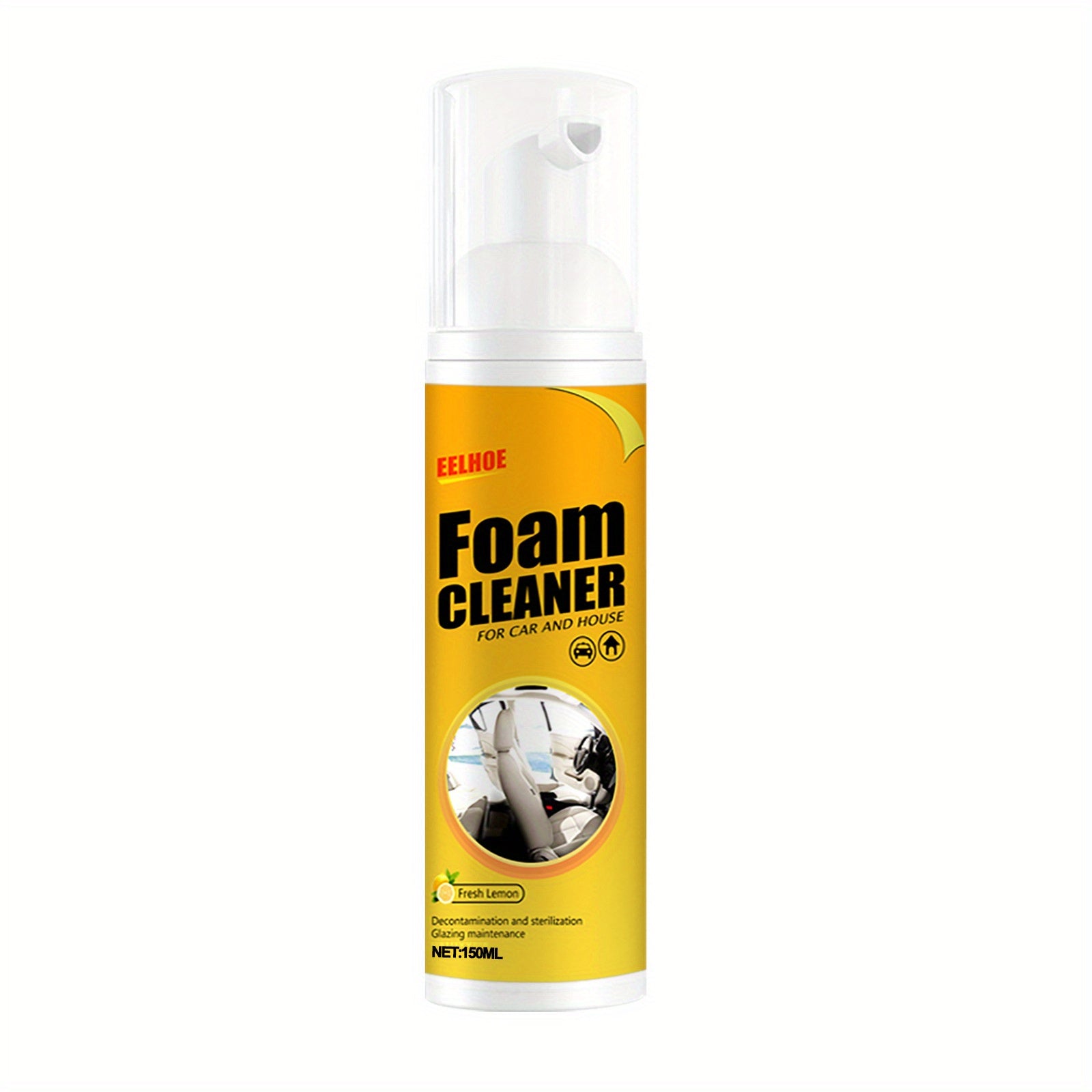 5.07oz Car Multi-purpose Foam Cleaner Powerful Stain Remover Headliner Seat Car Upholstery Cleaner
