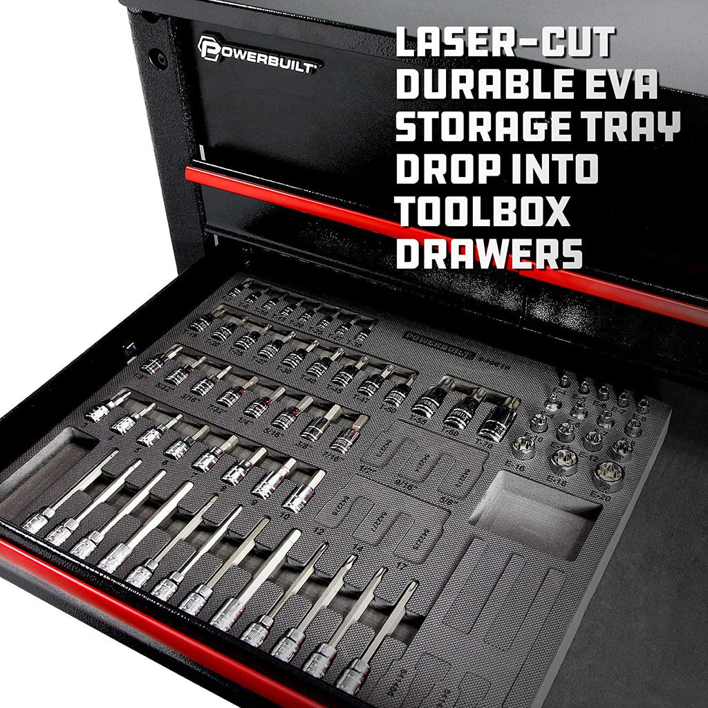 Power 949010 Hex/Torx/Specialty Bit Socket Set, 64 Piece