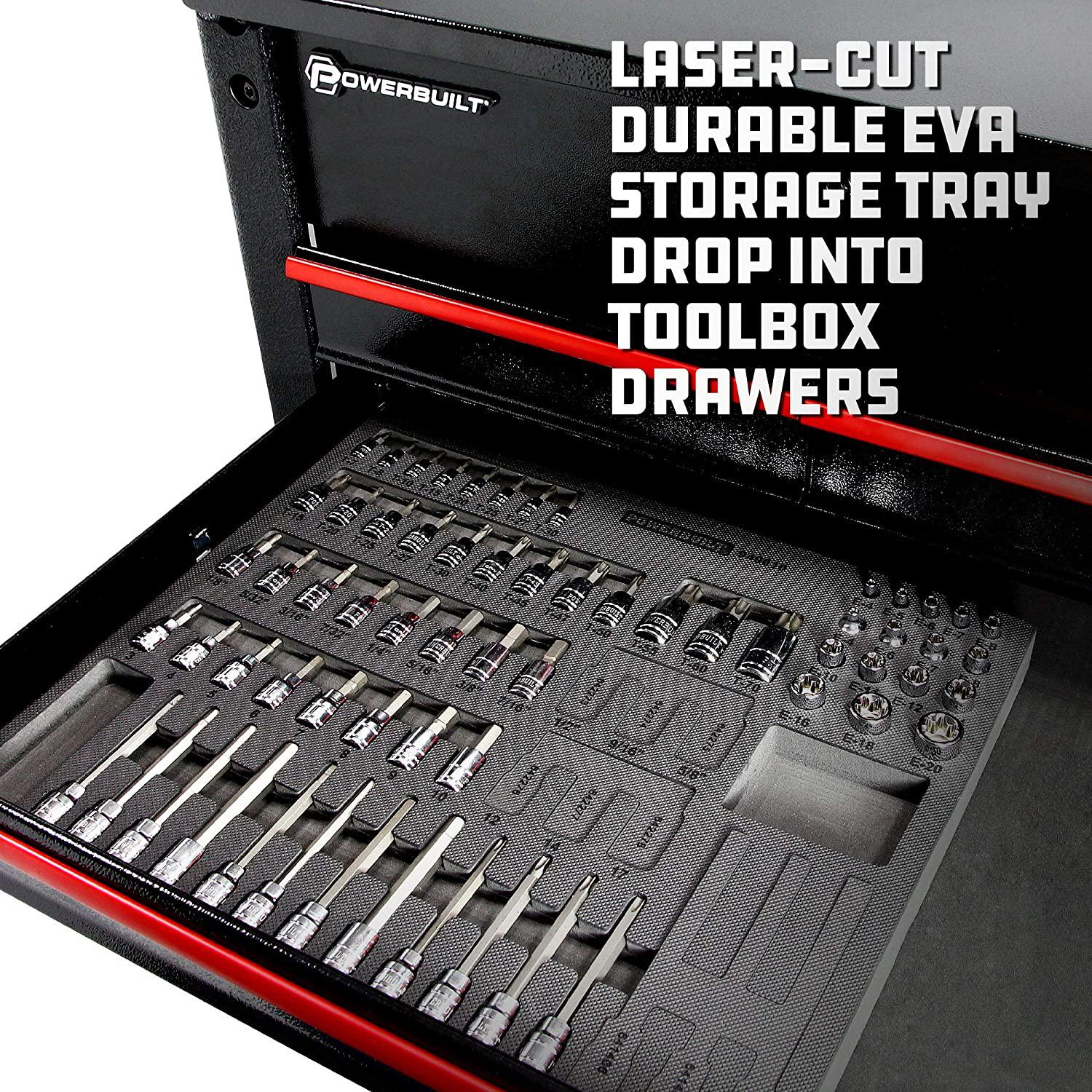 Power 949010 Hex/Torx/Specialty Bit Socket Set, 64 Piece
