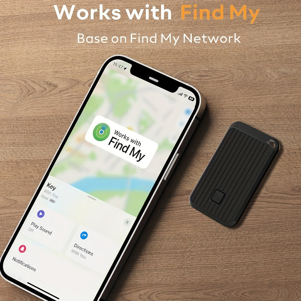 Zoopabaus Item Locator, Works With Find My App, Keys Finder, Lightweight Tracker For Wallets, Bags, Belongings And Bicycles (Only For IOS)