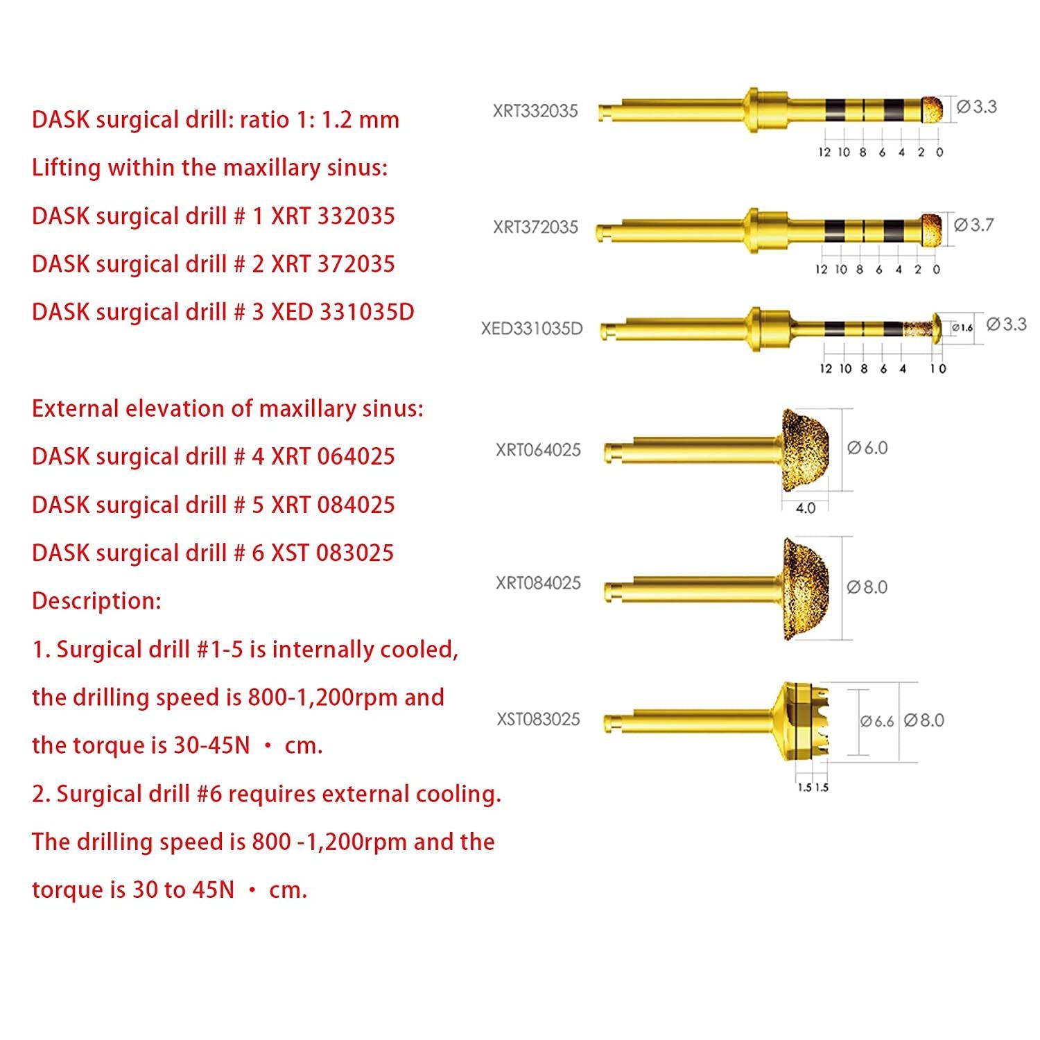 Dental Maxillary Sinus Lifting Tool