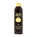 Sun Bum Original SPF 15 Sunscreen Spray |Vegan and Hawaii 104 Reef Act Compliant (Octinoxate &amp; Oxybenzone Free) Broad Spectrum Moisturizing UVA/UVB Sunscreen with Vitamin E | 6 oz