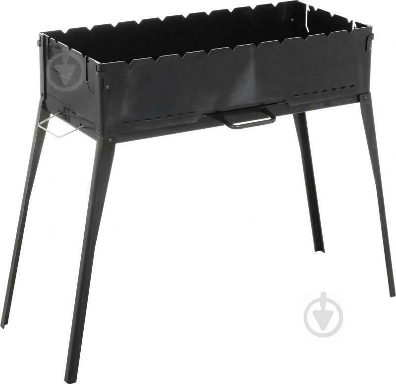 Mangal Portable Barbecue Grill Foldable Steel 3mm BBQ Sashlik Мангал Heavy Duty